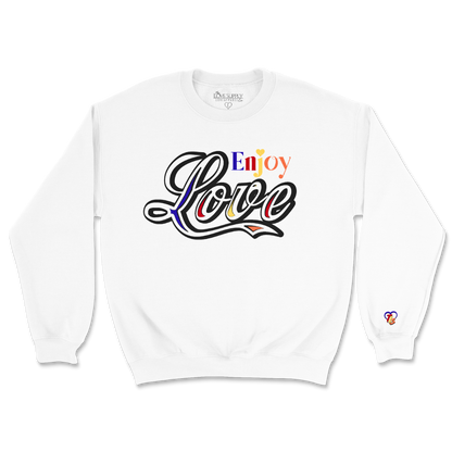 Enjoy Love SE Sweatshirt - White/Multicolor