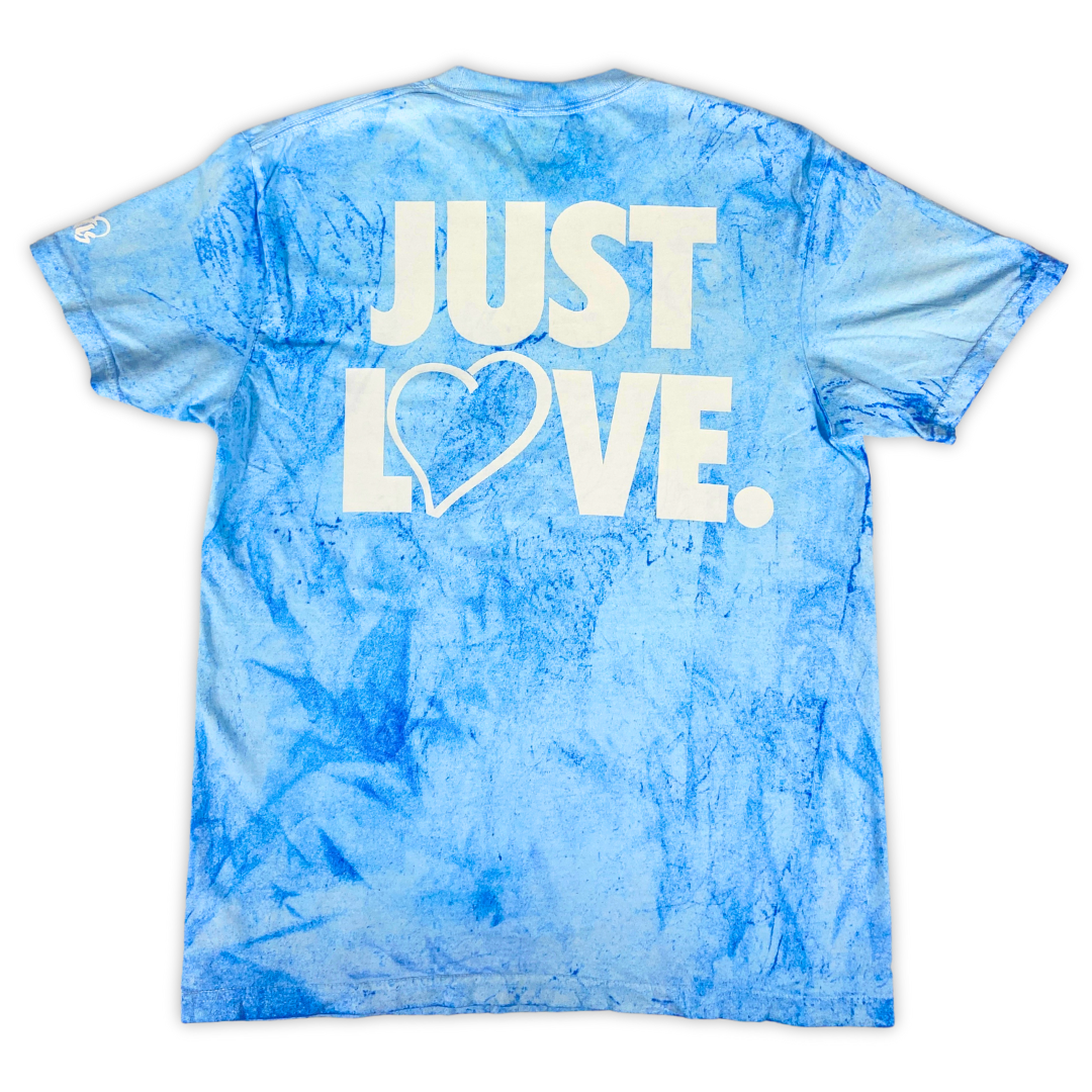 Just Love Tee - Fiji Blue Pigment-Dye