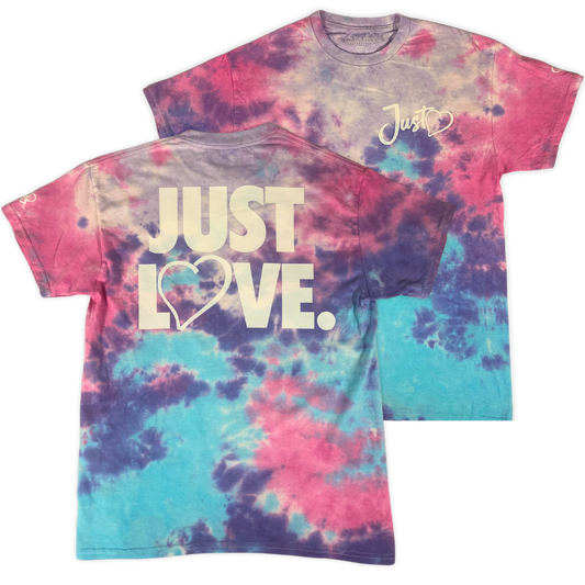 Just Love Tee - Cotton Candy Tie-Dye