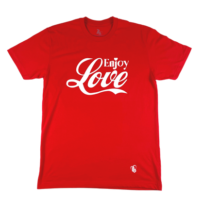 Men's EL Tee - Red & White